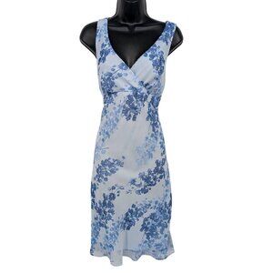 Johnnie M Babydoll Dress Women Size 8 Floral Y2K Whimsical Fairy Formal Romantic